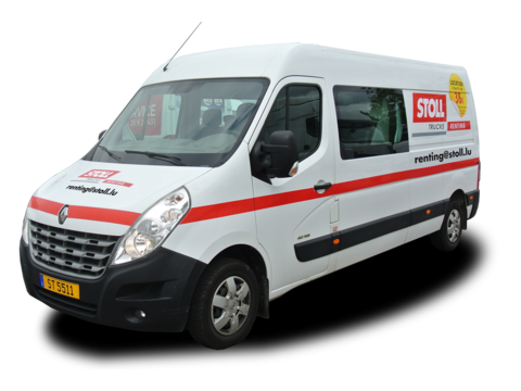 Fourgon 7 places RENAULT MASTER FOURGON DOUBLE CAB avant gauche